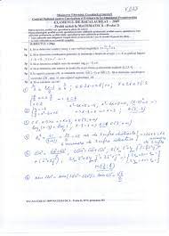 La noi veti gasi variantele disponibile pentru download pentru lb romana, matematica, biologie, fizica, chimie, informatica, etc. 100 Variante Bac 2009 MatematicÄƒ Rezolvate