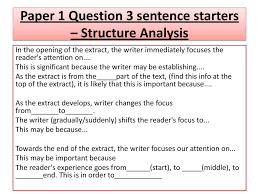 Question 2) how are the headline and picture to get through quickly in question 1 and 2 and 3, i need like clever starter sentences, like starter sentences that will impress the examiner. End Of Year Assessment Feedback Reading Section Ppt Download