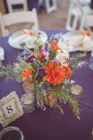 Home Floridian Weddings Casamento Roxo Centro De Mesa Casamento Wedding Decor