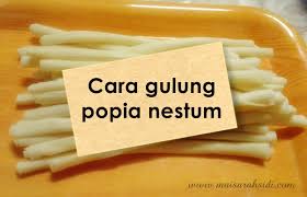 Rasa popia nestum horlick yang rangup , berkrim memastikan tangan sentiasa menyuap popia 1 peket popia (jenama kg plastik warna biru) 1 cawan nestum original (blender) 1/2 cawan horlick. Cara Gulung Dan Potong Kulit Popia Nestum