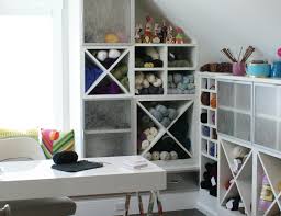 Being creative doesn't necessarily mean you're also organized. Craft Room Storage Ideas Organization Systems California Closets