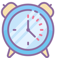 Clock Icons In Cute Color Style For Graphic Design And User Interfaces In 2020 Clock Icon App Icon Wallpaper App