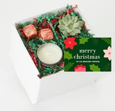 Christmas Gift For Friend Holiday Gift Box Christmas Gift Etsy In 2020 Holiday Gift Box Christmas Gifts For Friends Happy Holiday Gifts