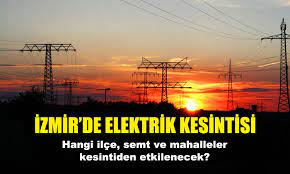 .bayındır, urla, dikili, seferihisar, menderes ve çeşme ilçelerinde bazı saatler arasında elektrik kesintisi uygulanacağını açıkladı. Izmir De Elektrik Kesintisi Izmir De Bugun
