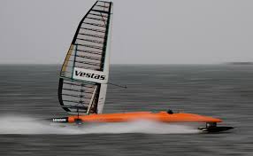 Two days after finally smashing the outright world speed sailing record, the vestas sailrocket 2 team decide to tackle the 'nautical mile' world record. Vestas Sailrocket 2 Project Returns To Namibia