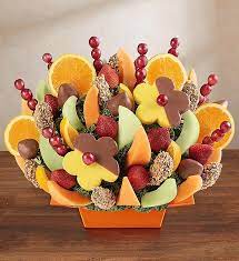 They've got something for every occasion loaded up with delicious fresh fruit sure to make their mouth water. Abundant Fruit Chocolate Tray Fruitbouquets Com 167216