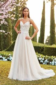 Maybe you would like to learn more about one of these? Puderfarbenes Brautkleid Im Prinzess Stil Mit 3d Spitze Stickereien Strass Und Spaghettitragern Von Sincerity Modell 44179 Heiraten Mit Braut De