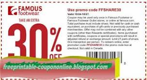 Free Printable Famous Footwear Coupons In 2020 Famous Footwear Footwear Famous