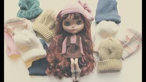 Choose from 100s of knitting patterns to download and make today. How To Make Blythe Doll Winter Beanie Hats Tutorial Free Pattern Youtube