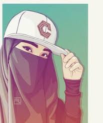 From muslimahsalafyhome.files.wordpress.com.kami menyajikan bingkai foto dan efek foto animasi, tema dan gambar animasi, di mana pilih sepasang foto anda yang paling tepat dan buatlah desktop animasi atau avatar animasi untuk forum. 20 Ide Muslimah Tomboy Kartun Hijab Kartun Gadis Animasi