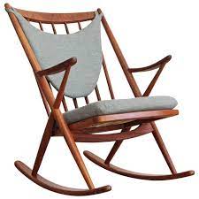frank reenskaug danish modern teak rocking chair 1stdibs com teak rocking chair vintage rocking chair rocking chair woodworking plans