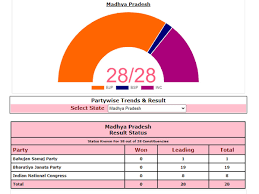 Mp By Election Result 2020 Mp By Election Results Live Shivraj Govt Passes Litmus Test With Flying Colours As Bjp Wins Big List Of Winners