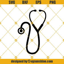 Download Stethoscope Svg Stethoscope Monogram Love Svg 4 Files