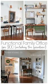 Vintage Modern Home Office Reveal 100 Room Challenge Refresh Living Home Office Layouts Modern Home Offices Home Office Design