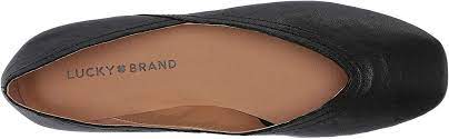 Lucky brand archh black suede flats. Amazon Com Lucky Brand Women S Alba Ballet Flat Flats