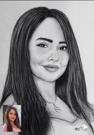 رسام لوحات صور شخصية للطلب عالواتساب 0096171170181 رسم فحم رصاص زيتي الوان ملون بورتريه art artist p fashion nose ring