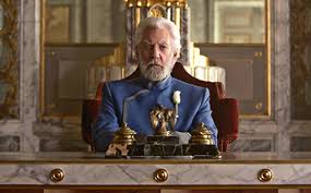 He is the tyrannical president of panem (north america after the apocalypse). President Coriolanus Snow Heroes Villains Wiki Fandom