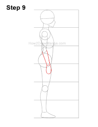 Be especially careful when you draw anime hands. How To Draw A Manga Girl Full Body Side View Step By Step Pictures How 2 Draw Manga