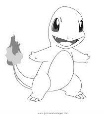 Glumanda kann man in verschiedenen spielen erhalten. Pokemon Glumanda2 Gratis Malvorlage In Comic Trickfilmfiguren Pokemon Ausmalen