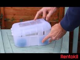 Put on your disposable gloves to avoid skin irritation. Rentokil Diy Rat Killer Box Youtube