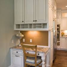 Built In Desk Ifea I Like The Mail Slots Under The Cabinet Great Place To Keep Copy Paper Kitchen Desk Areas Home Kitchen Desks