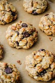 I've been making these easy naturally gluten free oatmeal breakfast cookies for my kids for years. Easy Honey Tahini Oatmeal Cookies Walder Wellness Dietitian Rd