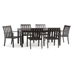 Chatham Metal Dining Table Amp Chair Set Potterybarn Metal Dining Table Patio Dining Furniture Dining Table Chairs