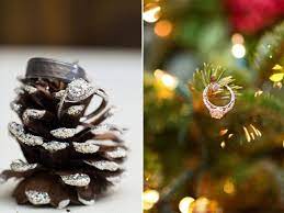 75 Festive Christmas Wedding Ideas Christmas Wedding Pretty Engagement Rings Festive Christmas