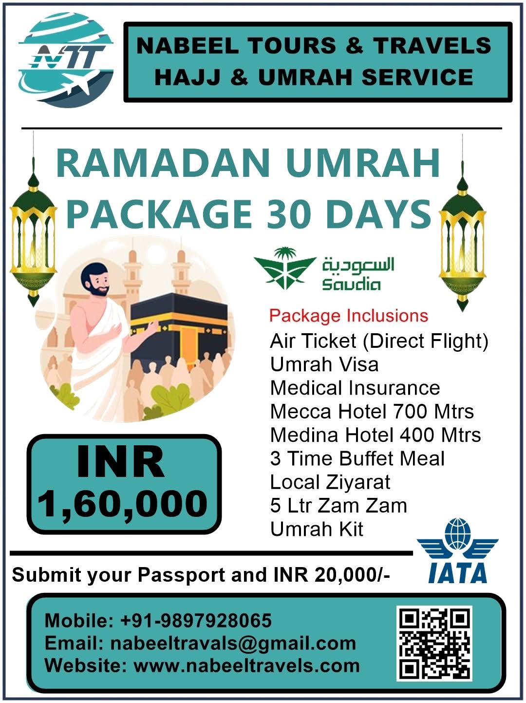 RAMADAN UMRAH PACKAGE 30 DAYS product image