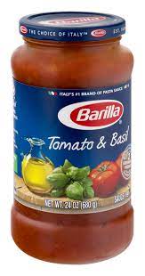 Your food diary use the fatsecret food diary to track your diet. Barilla Pasta Sauce Tomato Basil Hy Vee Aisles Online Grocery Shopping