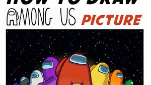 How to draw a among us character. How To Draw Among Us Characters Picture Easy Step By Step Drawing Tutorial For Kids How To Draw Step By Step Drawing Tutorials