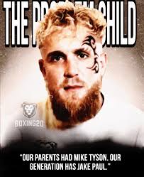 Our parents had Mike Tyson. Our generation has Jake Paul. Different eras,  different legends. 🥊”