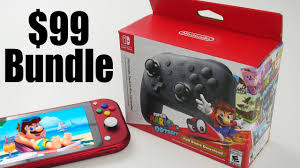 Our authentic nintendo switch pro custom controllers are compatible with the any game that current allows the usage of the pro controller on. Super Mario Odyssey Nintendo Switch Pro Controller Bundle Unboxing Walmart Exclusive Youtube