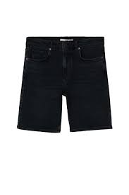 Mango Man ❤ мужские шорты jarod прямого кроя со скидкой 50%, черный цвет,  размер , цена 99.99 BYN