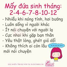 Blog Tâm Sự - Mấy đứa sinh trong các tháng này đâu rồi :3 | Facebook