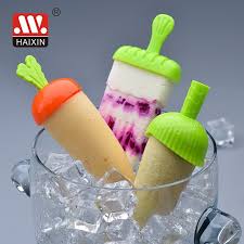The ice cream doesn't seem to freeze as solid as i like it but i found if i put it in a plastic container and put it in the freezer for about 3 hours and stir it every hour, the ice cream is perfect. China Kids Fruit Juice Diy Bpa Free Plastic Popsicle Ice Cream Ice Lolly Maker Mold For Home China Kitchen Utensils And Plastic Product Price