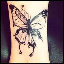 Tattered Butterfly Butterfly Wing Tattoo Butterfly Tattoo Tattoos