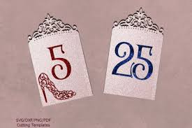 Download Wedding Table Numbers Laser Cut Graphic By Cornelia Creative Fabrica