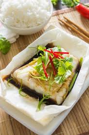 Chinese Style Oven Baked Fish Wok Skillet Recipe Steamed Fish Recipes Fish Fillet Recipe Oven Baked Fish