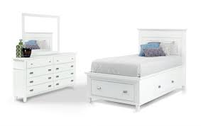 Whether you're looking to buy bedroom furniture sets online or get inspiration for your home, you'll find just what you're looking for on houzz. Spencer Storage Twin White Bedroom Set Bob S Discount Furniture