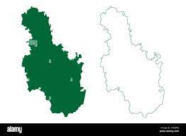 District Wise Map Of Bangalore Division Ramanagara High Resolution Stock Photography And Images - Alamy