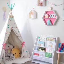 Kids Corner Love The Teepee Filled With Cushions Toddler Bedroom Girl Toddler Girl Room Little Girl Bedroom