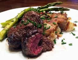 pan seared elk venison with rosemary