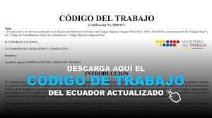 Codigo De Trabajo Del Ecuador 2021