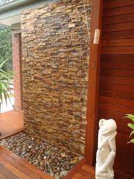 Diy Wall Cascading Water Features With Stone Cladding - Diymegastore.com.au