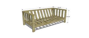 Free Diy Furniture Plans How To Build An Outdoor Reef Sofa With Modifications For Cushi Diy Outdoor Furniture Plans Outdoor Furniture Plans Outdoor Sofa Diy