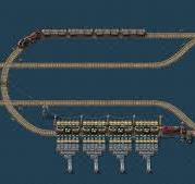 एक कॉम्पैक्ट 2-ट्रेन लोडिंग स्टैकर : r/factorio