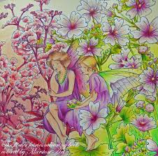 The Flower Fairies Coloring Book Von Cicely Mary Barker Malbuch Koloriert Von Marston Art Flower Fairies Fairy Coloring Book Art