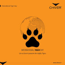 The goal of the day is to promote a global system for protecting the natural habitats of tigers and to raise public awareness and support for tiger conservation issues. Let Us Strive To Preserve The Mighty Tigers International Tiger Day Chiver Clothes Brand Shirt Style Fashio Thinking Quotes Navratri Wishes Let It Be