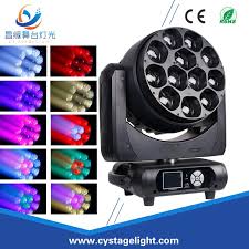 China High Brightness Dj Light 12x40w Rgbw 4in1 Beam Zoom Wash Led Moving Head China Disco Lighting Moving Head Beam Light
